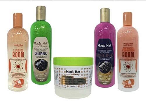 Magic Hair Therapy Tratamiento Diurno ,Nocturno, Shampoo, Acondicionador, Detox