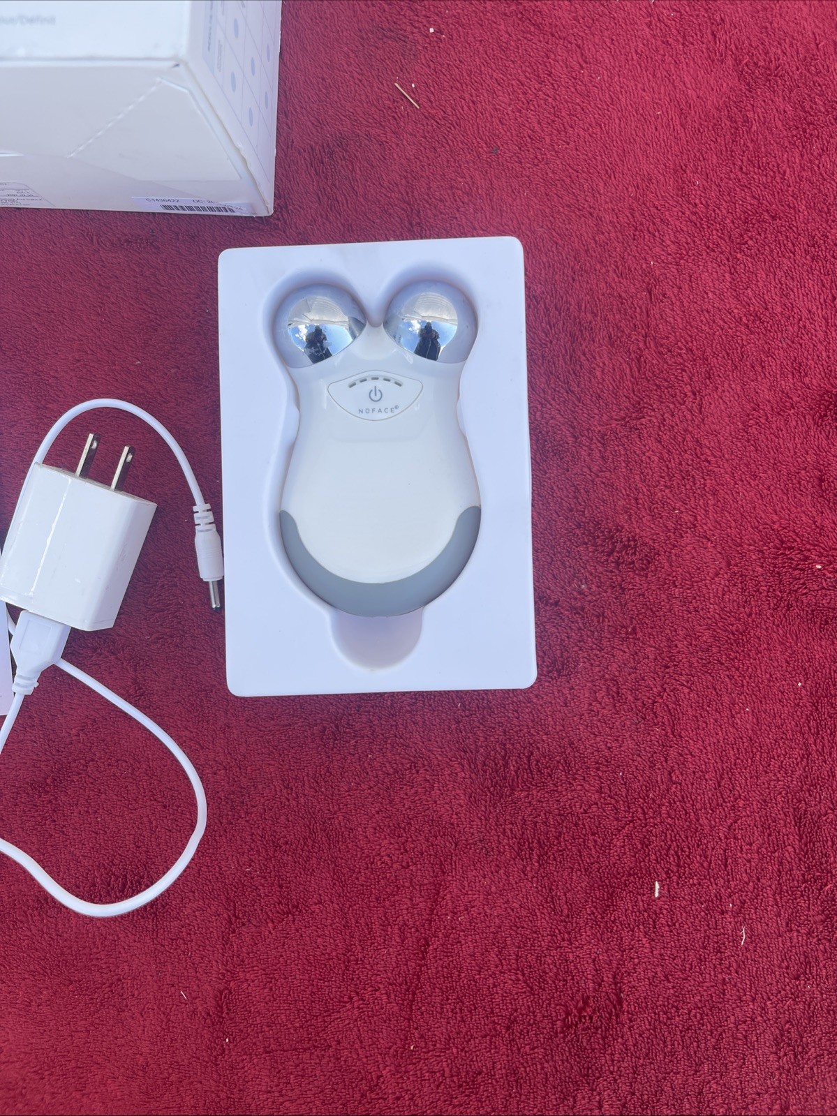NuFACE MINI Facial Toning Device White Tone Lift Contour