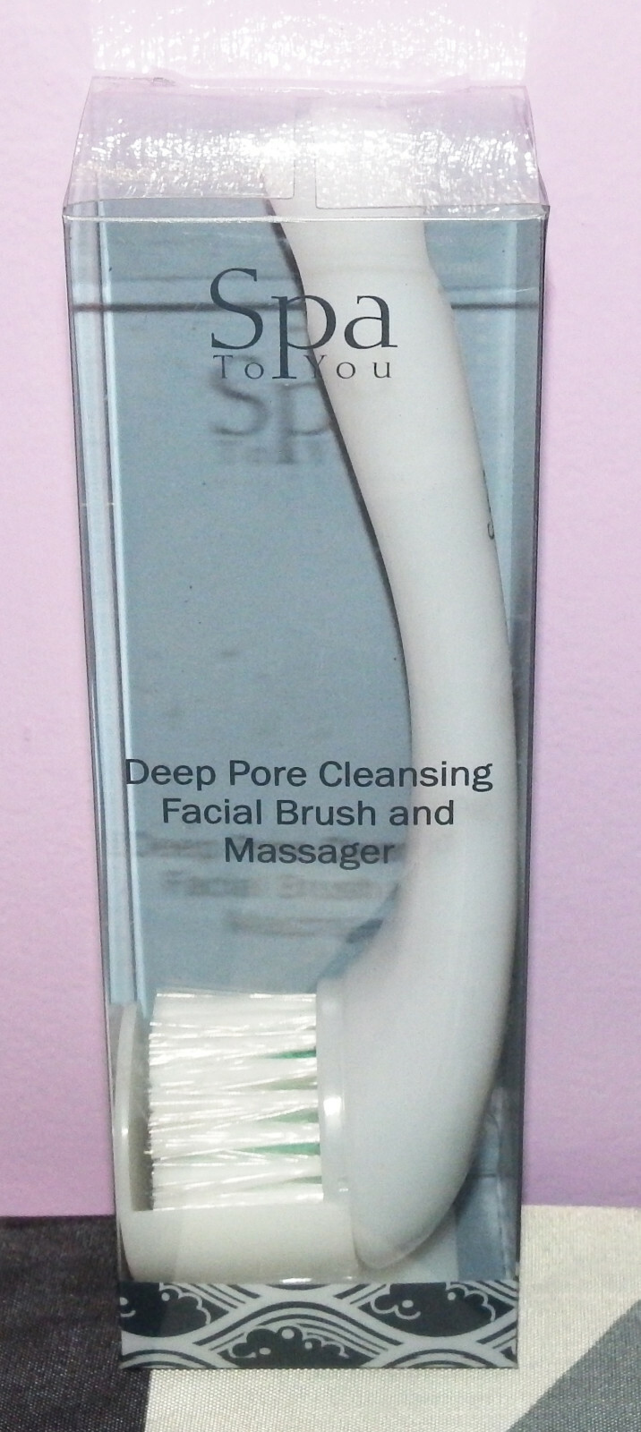 Spa To You Deep Pore Cleansing Facial Brush and Massager ~ New