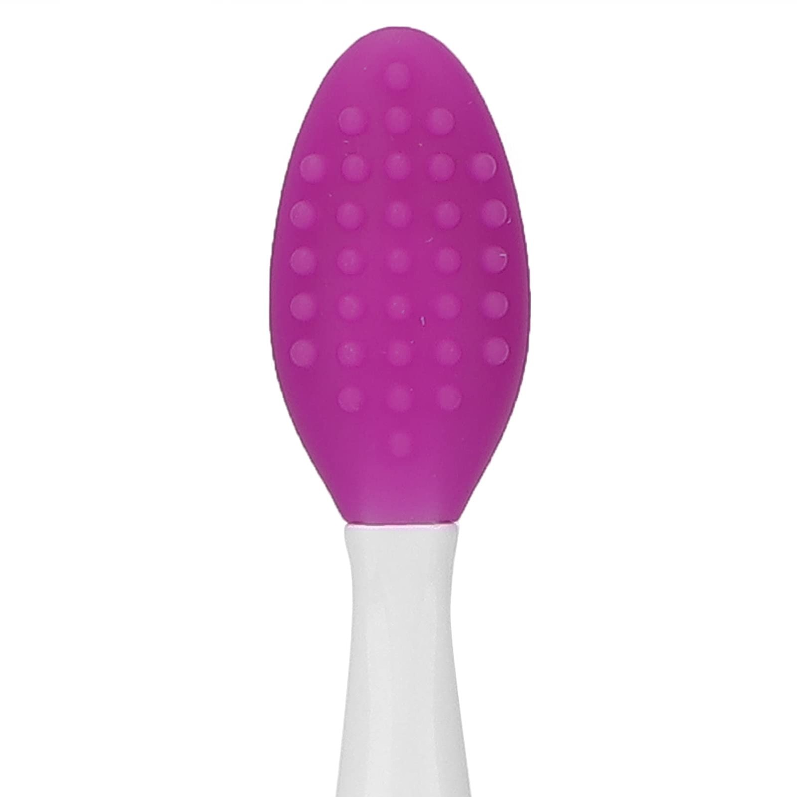 Nose Cleaning Tool, Double Sided Silicone Brush Cleansing Purple