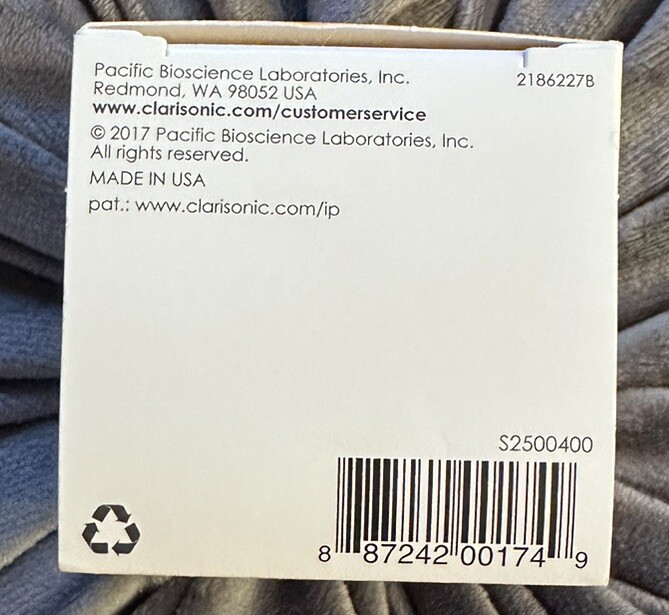 B🥝 New Authentic Clarisonic Acne Cleansing Face Brush Head New Box