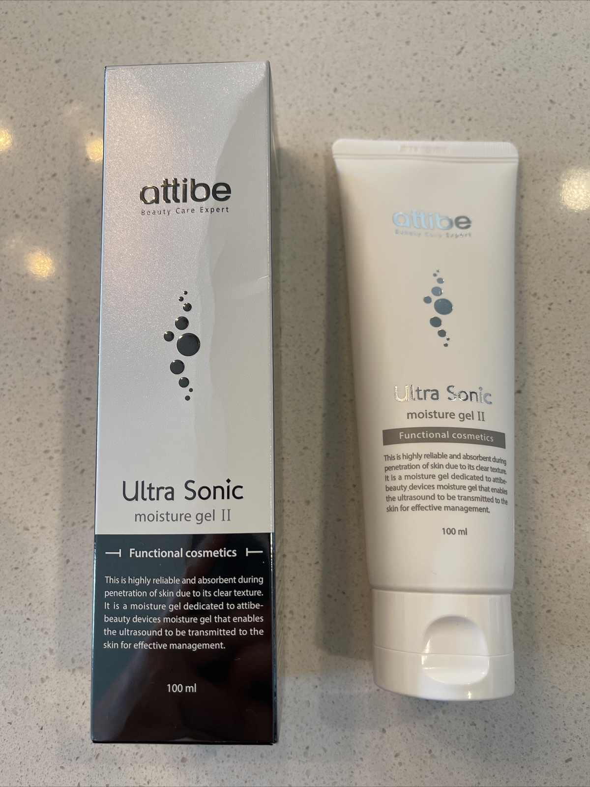 Attibe Beauty Ultrasonic Moisture Gel II 100ml New In Box