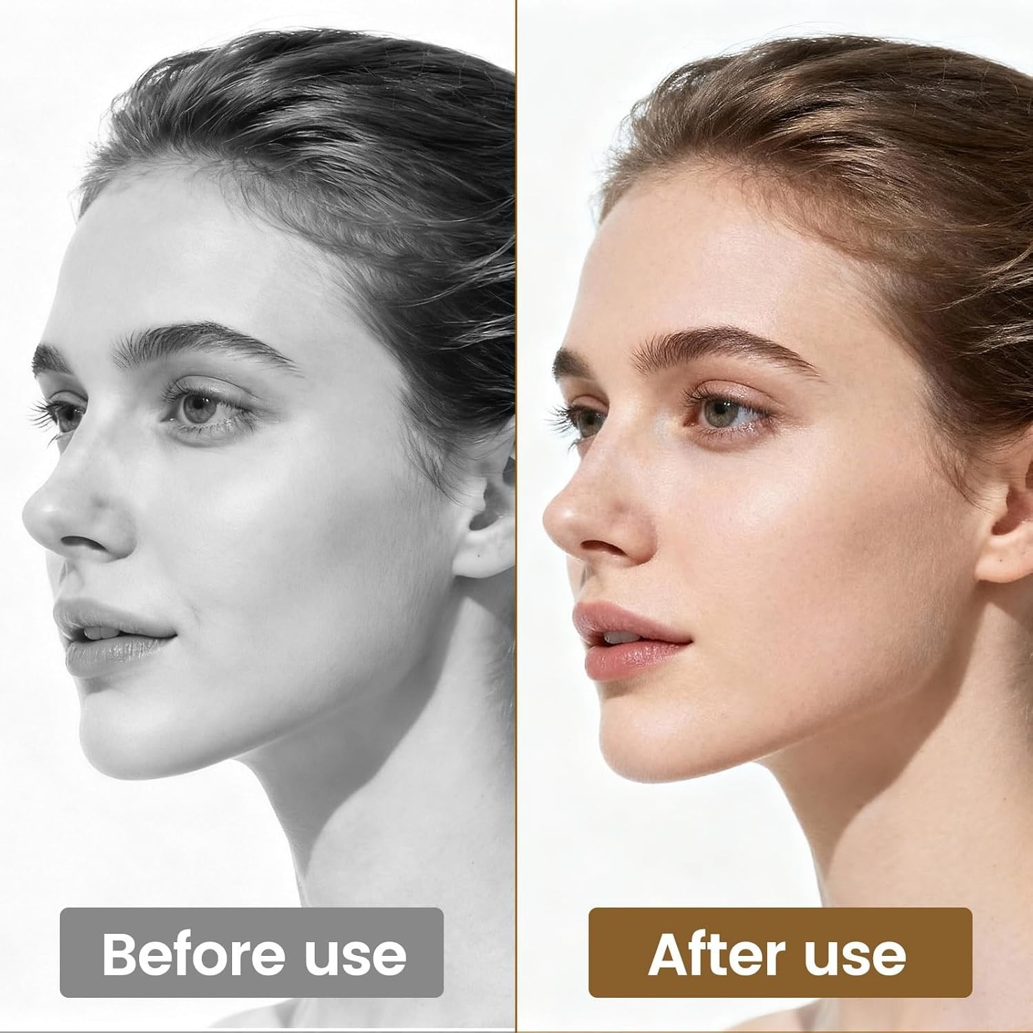 2PCS Lymphatic Face Contour Brush – Sculpt & Reduce Puffiness