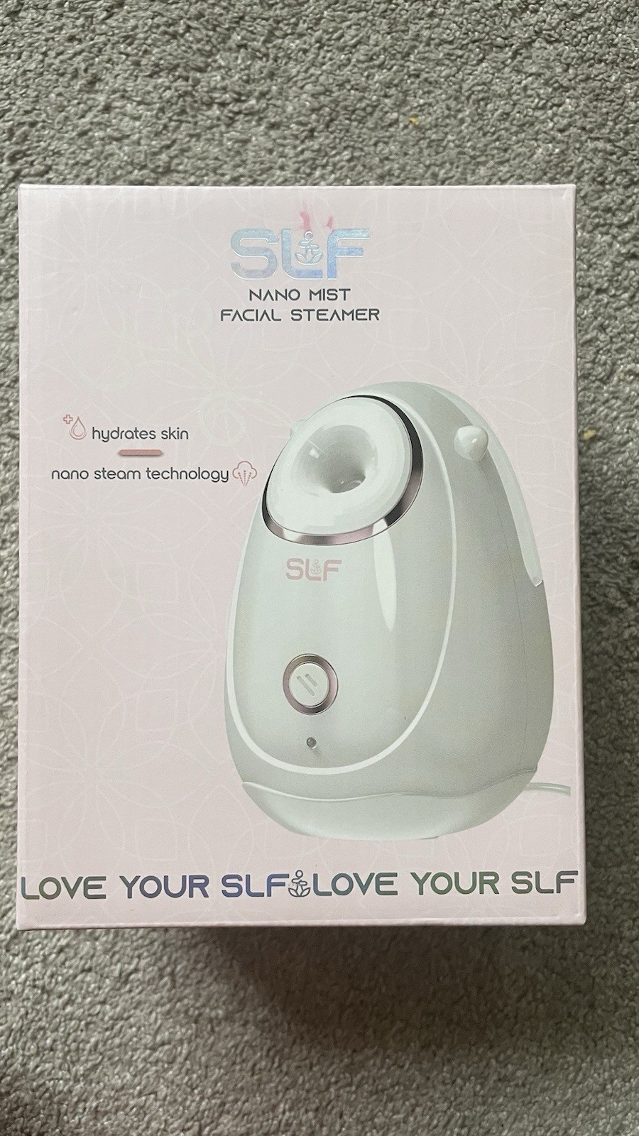 SLF Nano Mist Facial Steamer Hydrates Skin Nano Steam Technology