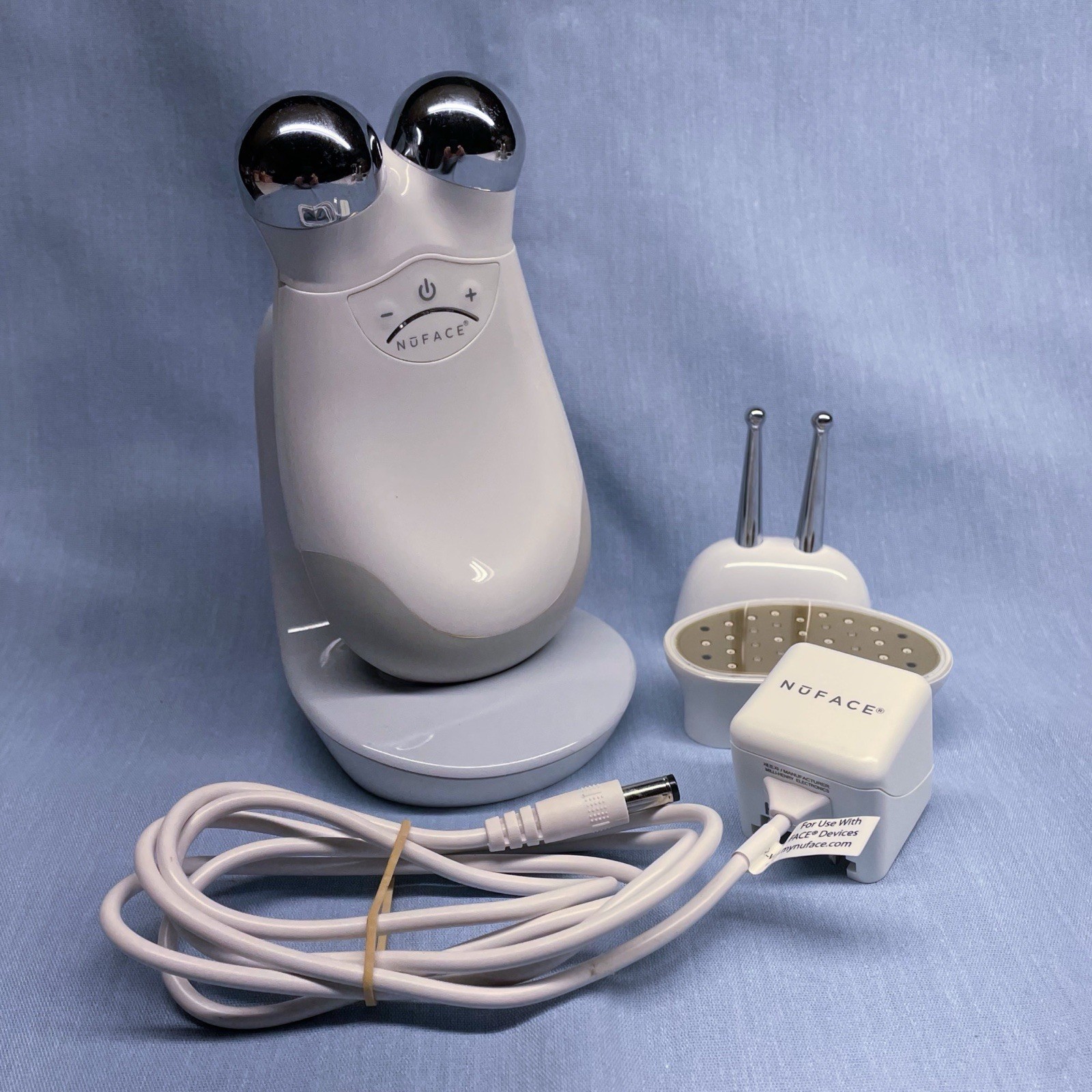 NuFACE Trinity with Lip & Eye and Red Light Wrinkle Reducer attachments