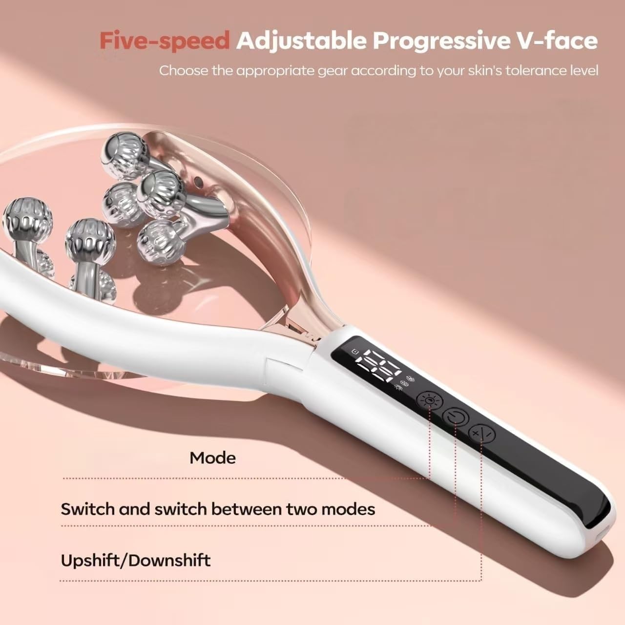 Facial Massager Face and Neck Shaper & Slimmer for Women Korean Skin Care #3089J