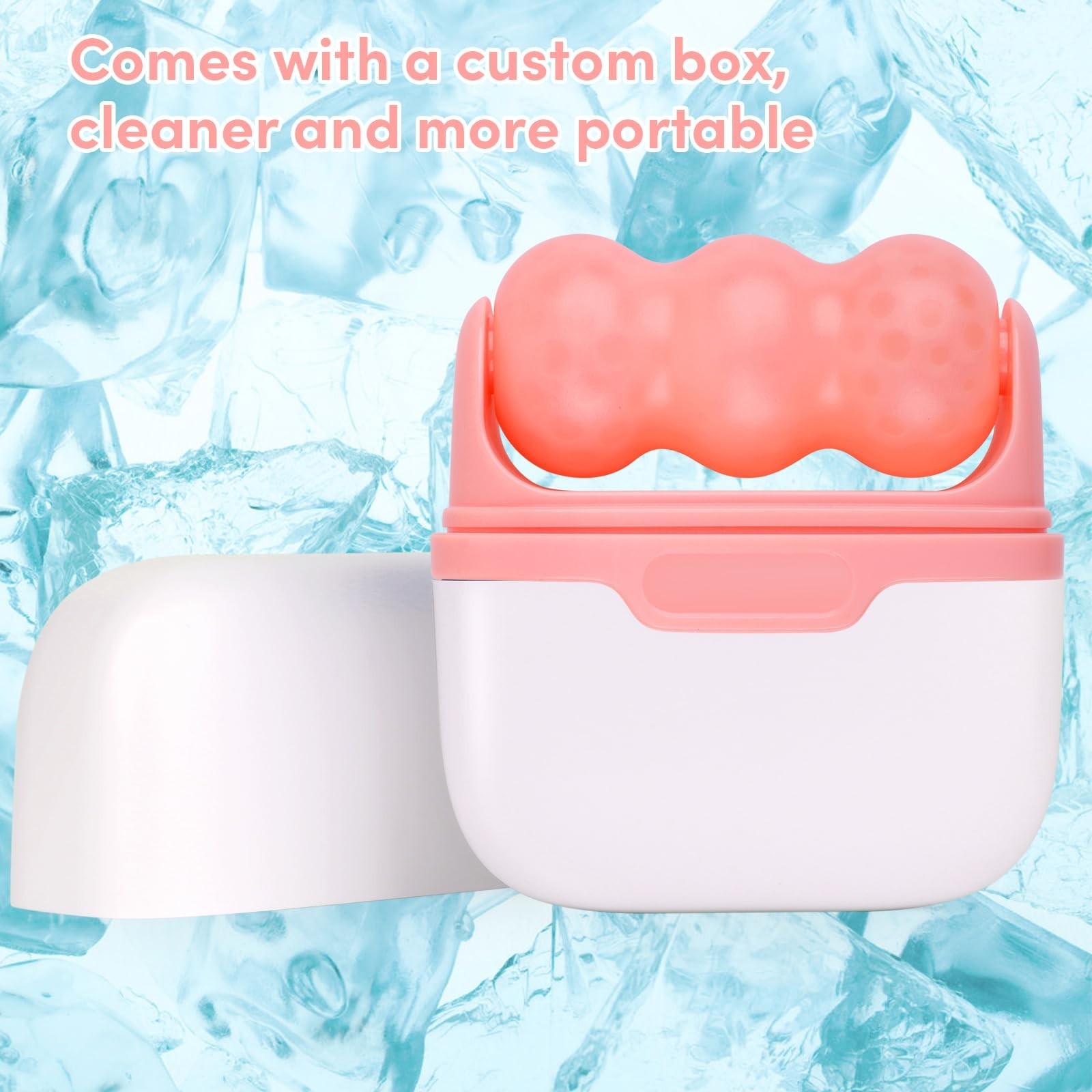 Ice Roller for Face,Eyes,Cooling to Tighten Brighten Complexion,Soothing Skin…