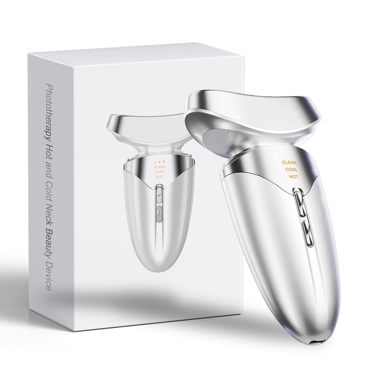 Red Light Beauty Device for Face and Neck, Based on High-end White