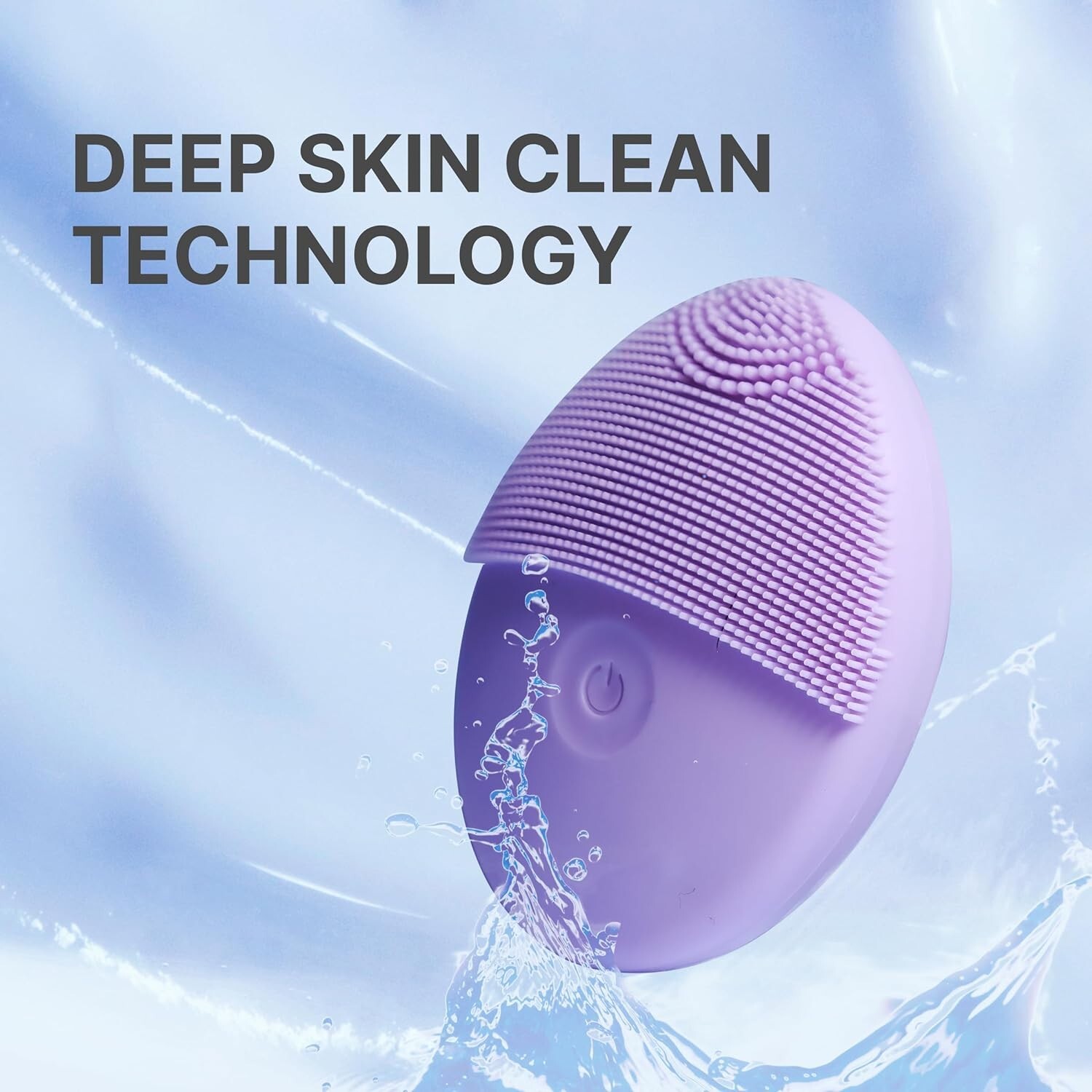Electric Facial Cleanser Brush for Deep Cleaning Exfoliating