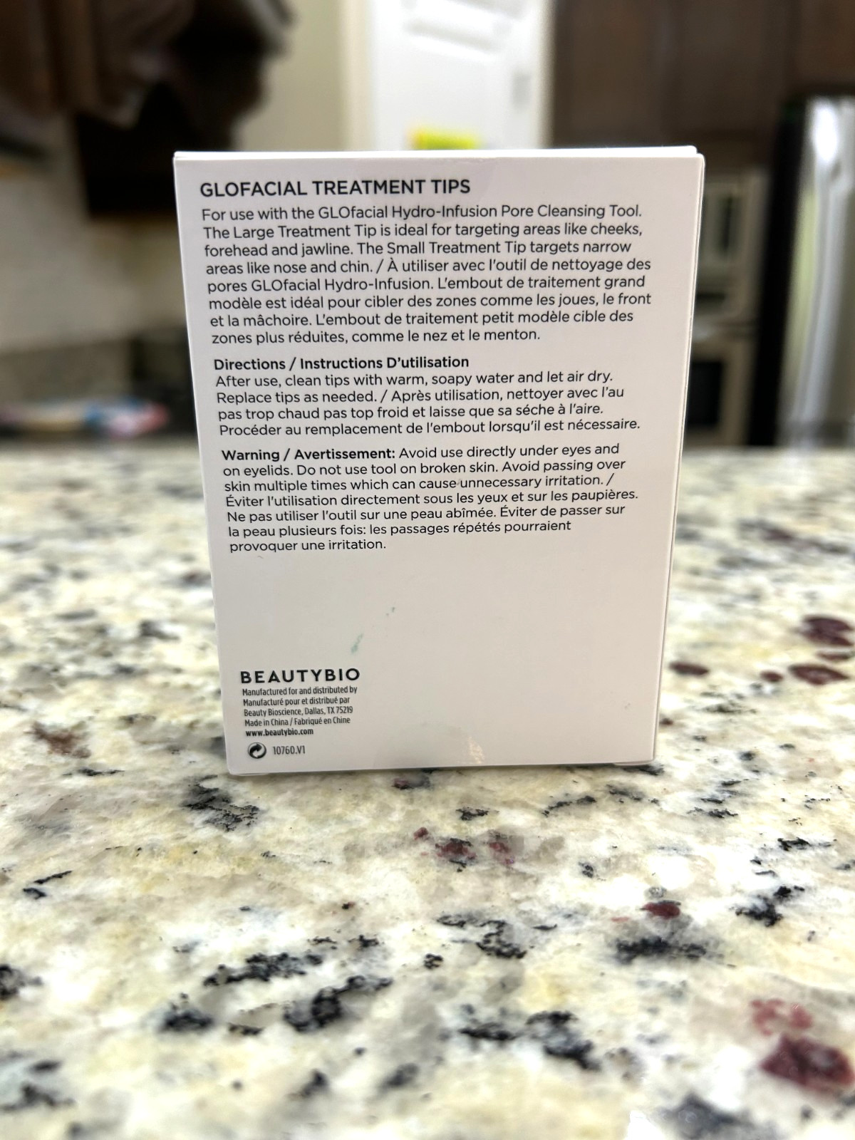 Beautybio Glofacial Treatment Replacement Tips 1 Large and 1 Small – New, Sealed