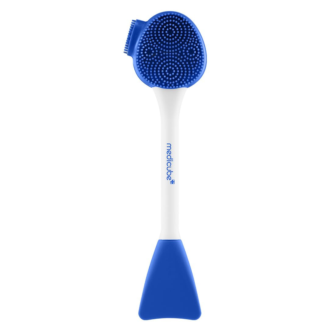 Multi Pore Brush & Face Mask Applicator | 4-In-1 Silicone Jelly Brush for Deep P