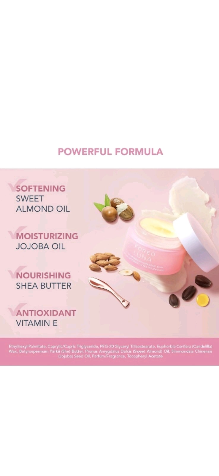 FOREO Luna Mini 3 – Premium Facial Cleansing Brush-Pearl Pink bundle NEW
