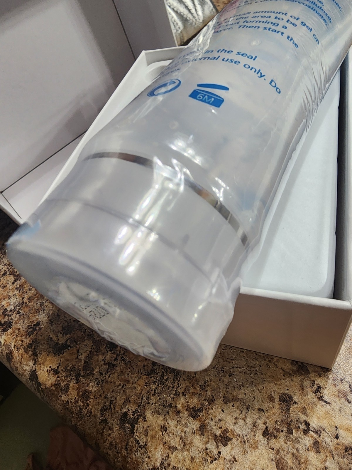 NEW Facial Beauty Device For Face And Neck Care Light Therapy heats & Massages