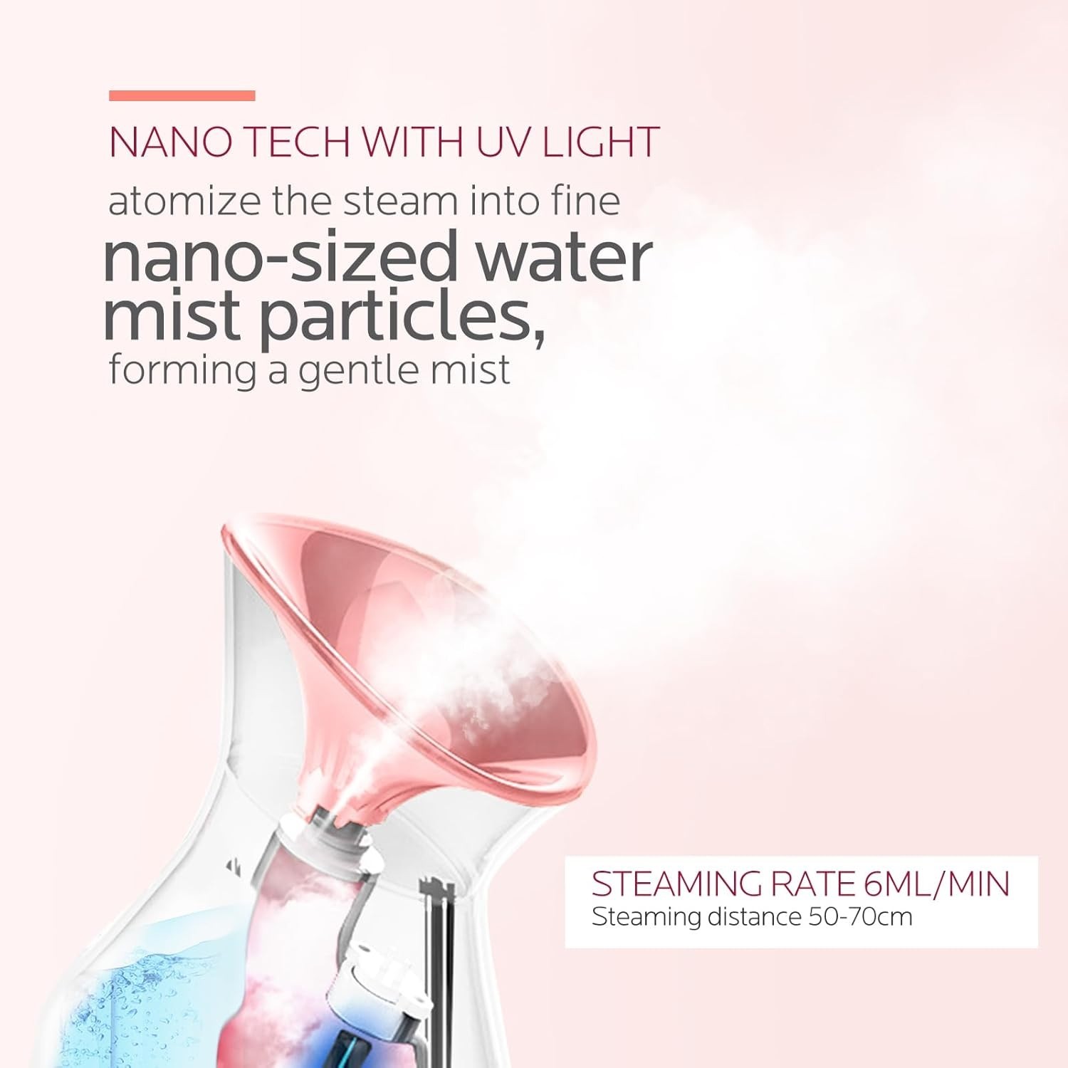 Vaporizador facial para spa en casa regalos de autocuidado para mujeres NUEVO US