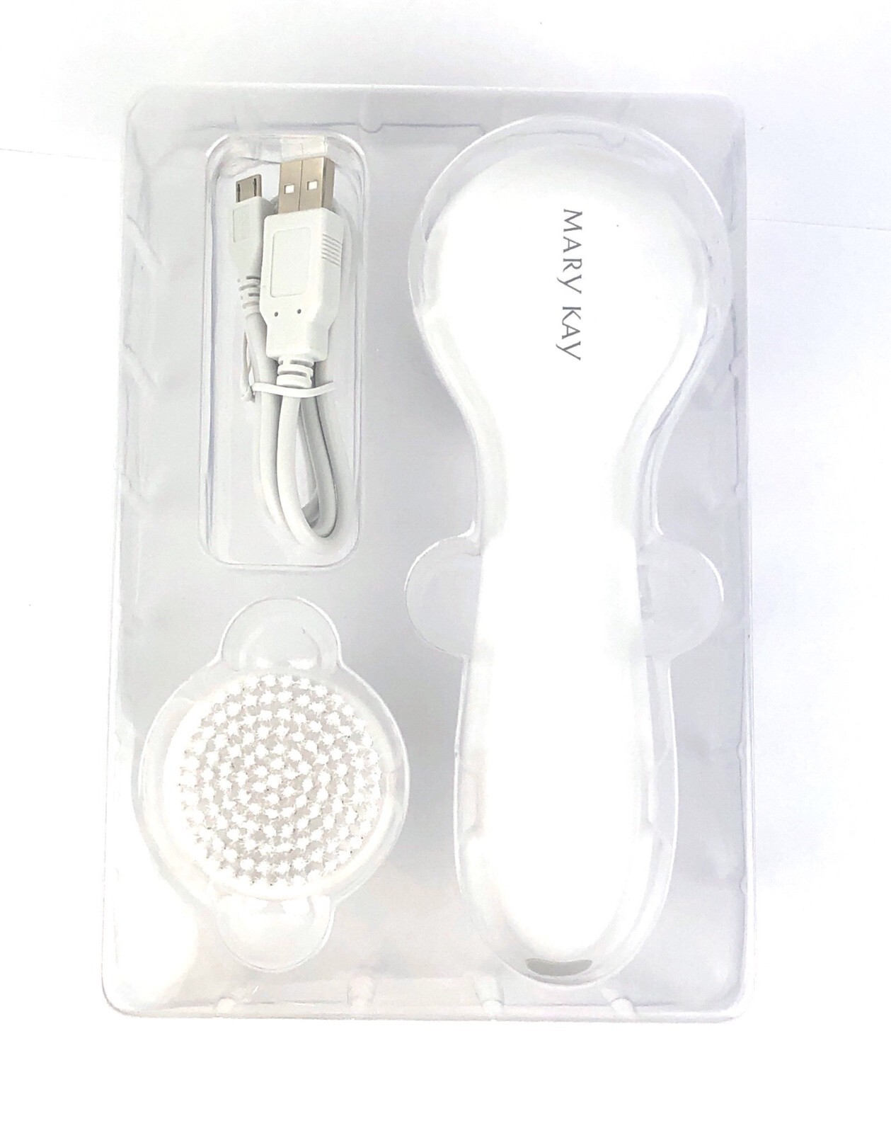MARY KAY SKINVIGORATE SONIC SKIN CARE SYSTEM W/1 BRUSH HEAD & UNIVERSAL USB CORD