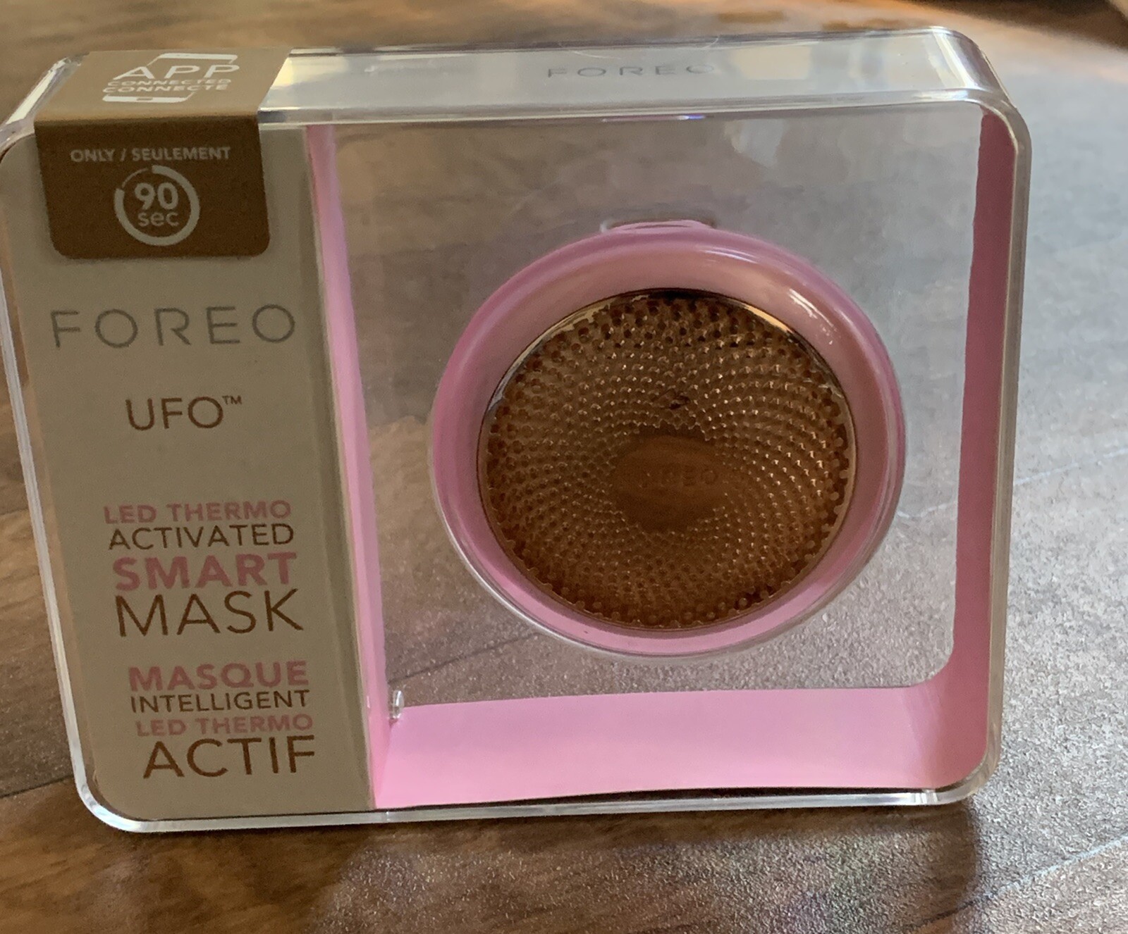 Foreo UFO Pink LED Thermo Activated Smart Mask Treatment Device New In Box