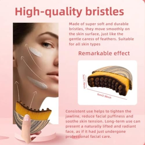 Lymphatic Contour Face Brush Set – Sculpting, Anti-Puffiness, Detox & Lift, Glow