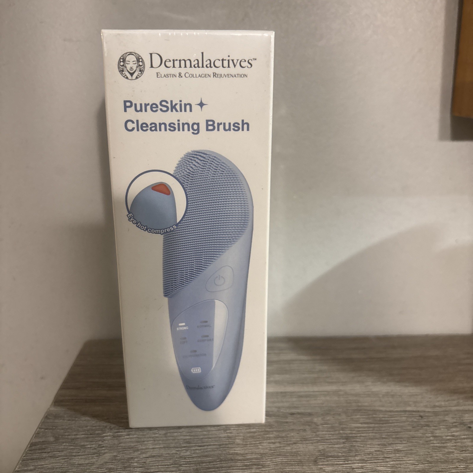 DERMALACTIVES PureSkin + Cleansing Brush Facial Tool Device MSRP $130