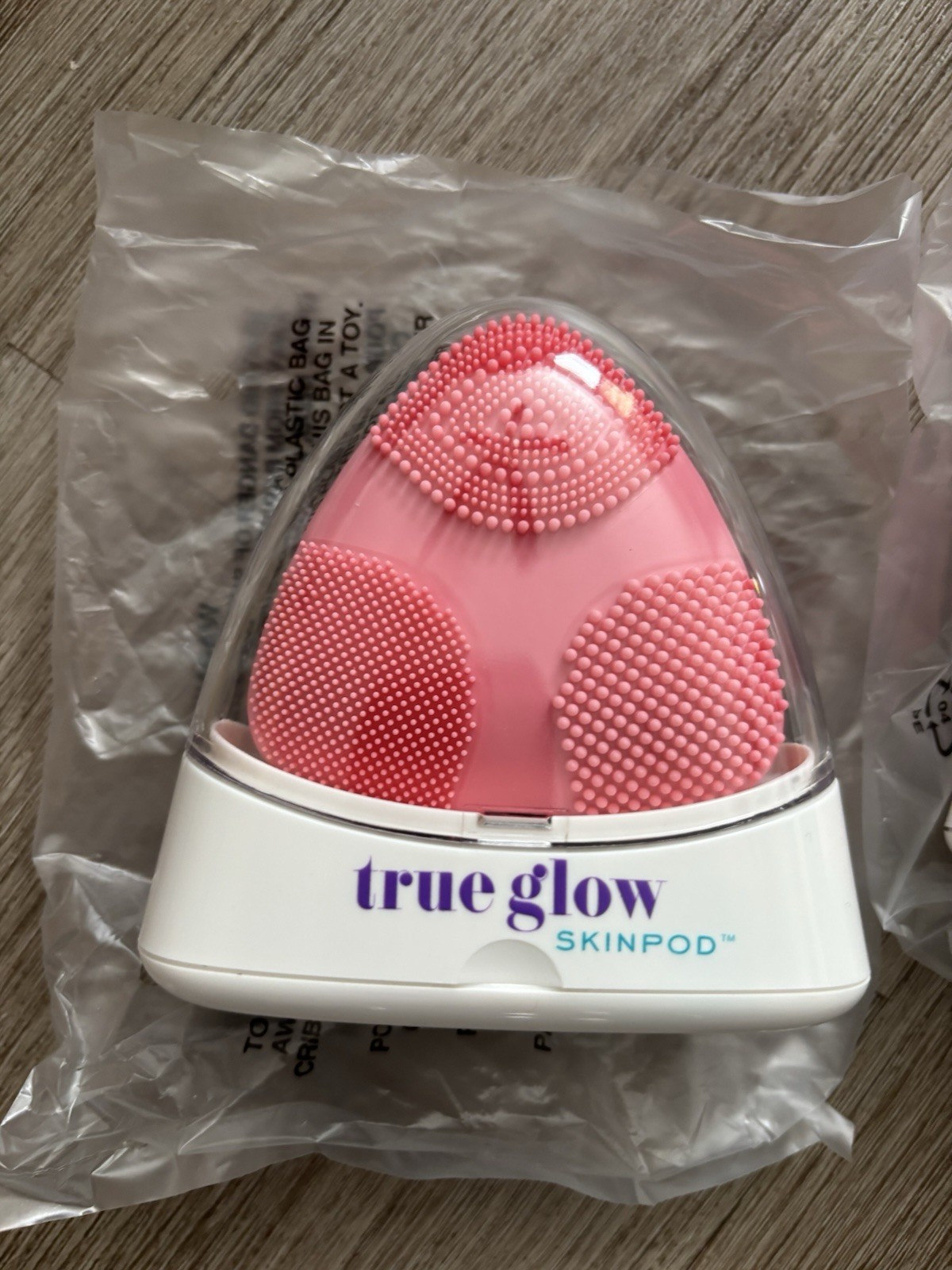 Conair True Glow SKINPOD Silicone Facial Cleansing Brush/ Pink/ Lot Of 2