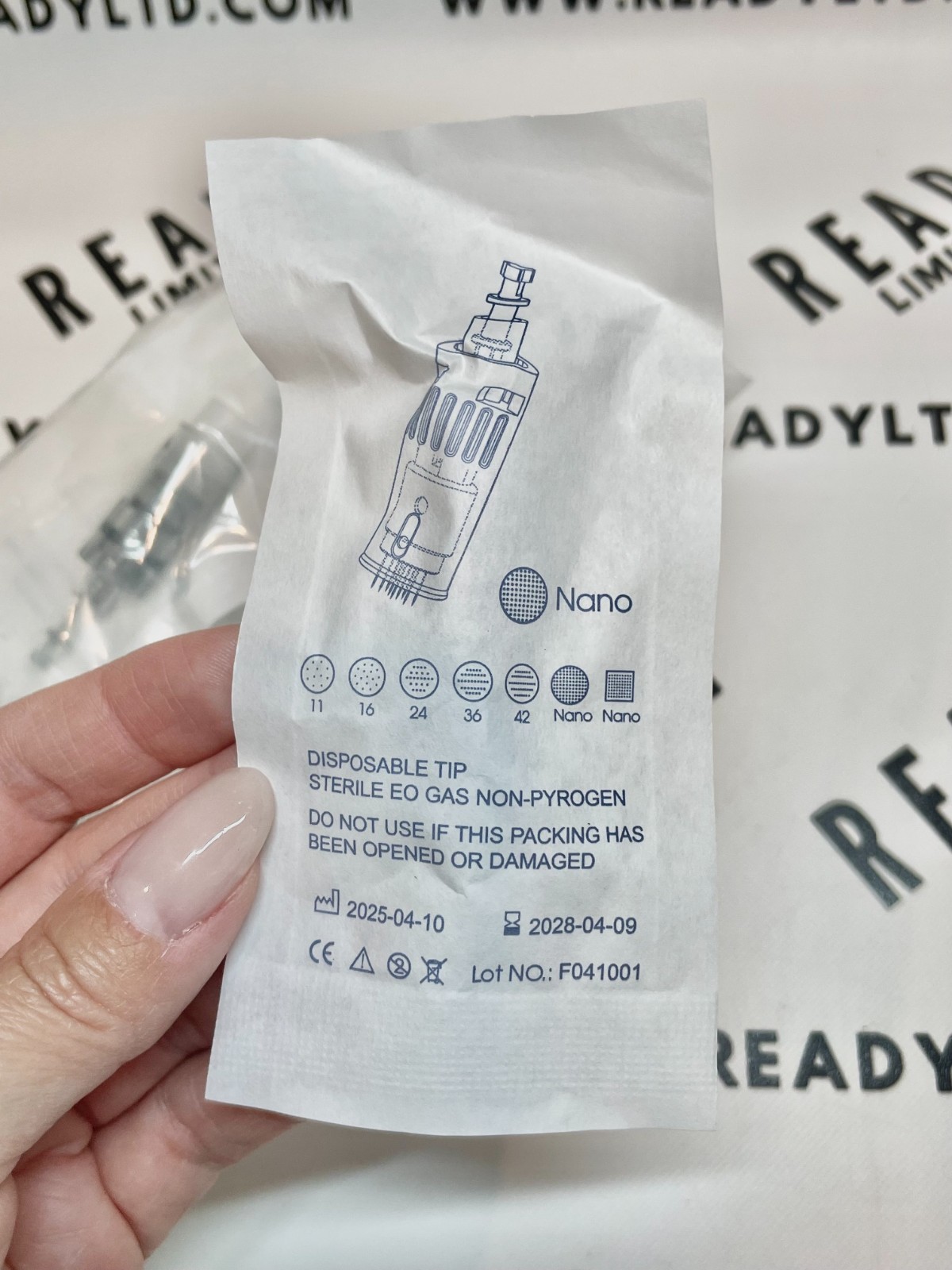 8x Microneedling Sterile Disposable Tip Cartridge NEW Nano