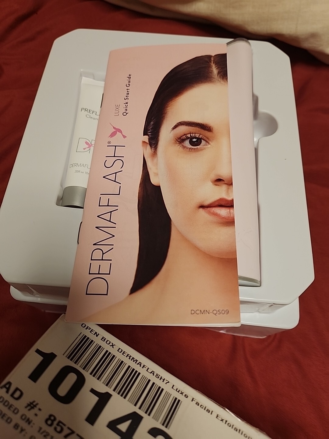 DERMAFLASH LUXE Device Exfoliating Hair Removal PINK