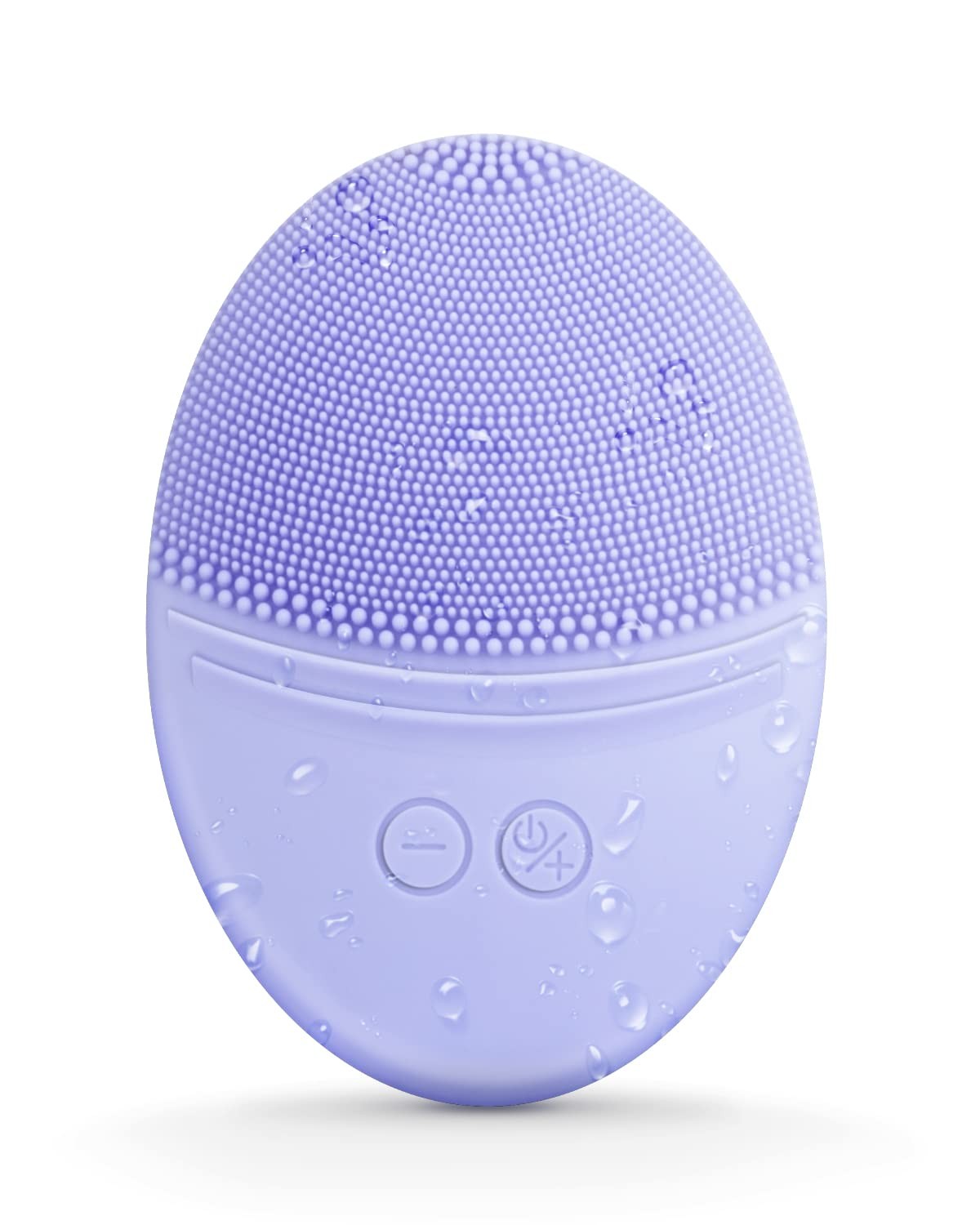 EZBASICS Facial Cleansing Brush Made with Ultra Hygienic Soft 1 Pack, Violet