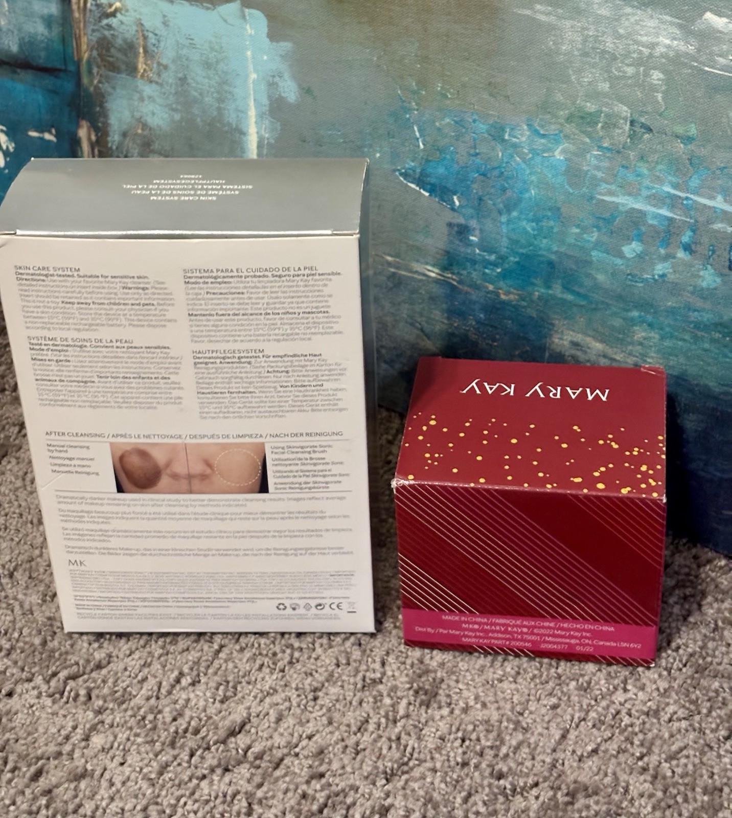Mary Kay Skinvigorate Sonic Skin Care System + Sonic Stand – New in Box