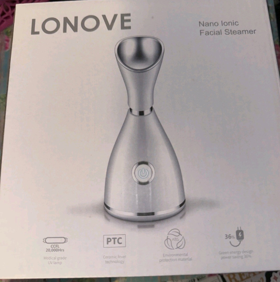 *Brand New* Lonove Nano Ionic Facial Steamer White