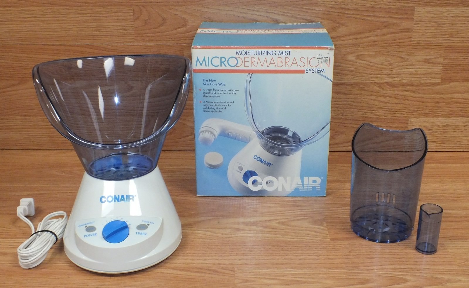 Genuine Conair Moisturizing Mist Microdermabrasion Facial System in Box **READ**