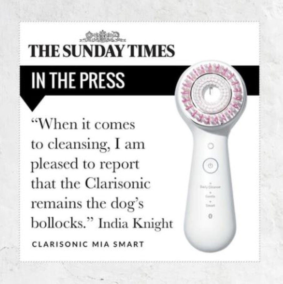 Clarisonic Mia Smart 3-in-1 App Connected Sonic Beauty Device – PINK or WHITE