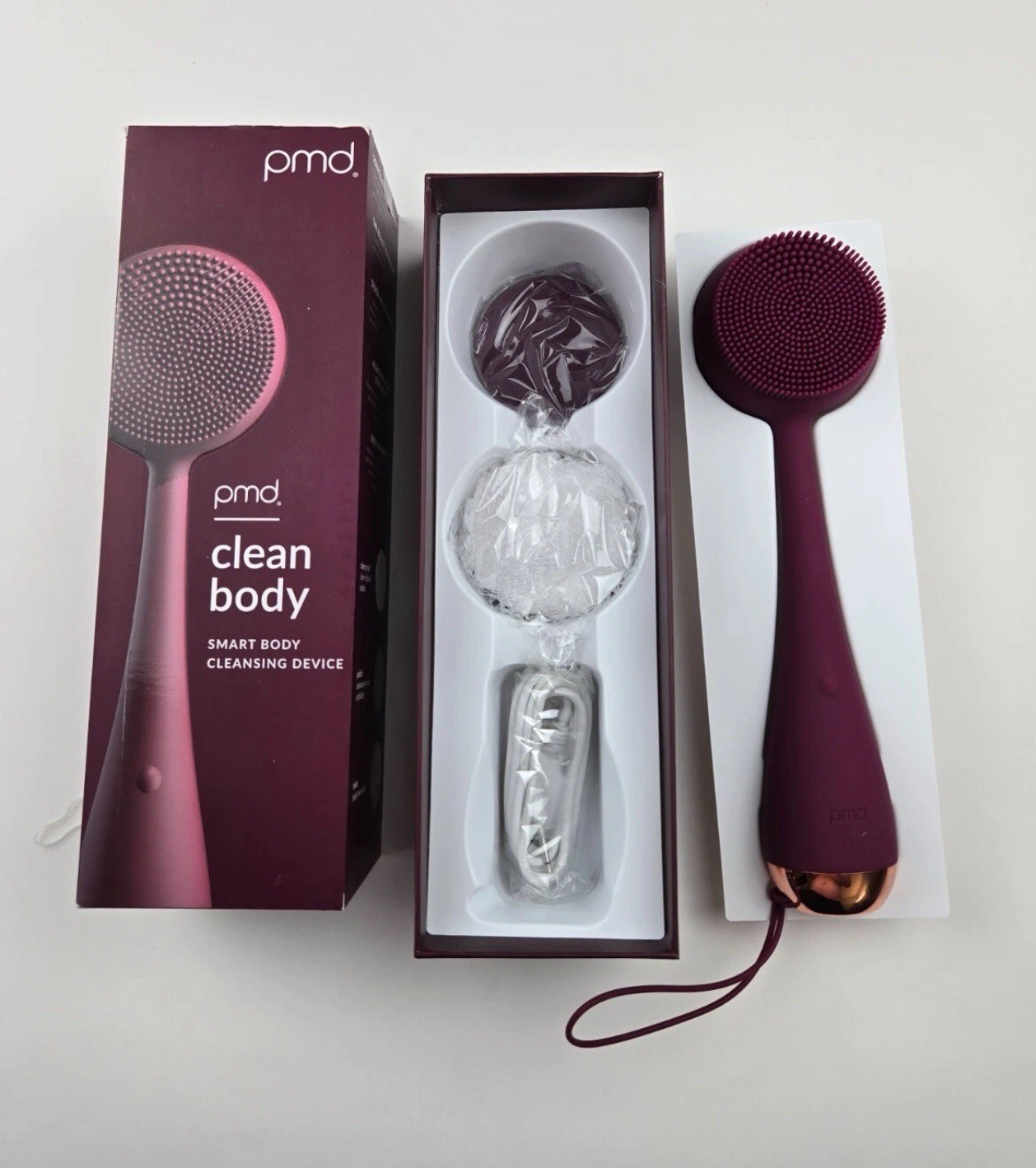PMD Clean Body Smart Body Cleansing Device – 4003 Berry-New/Sealed