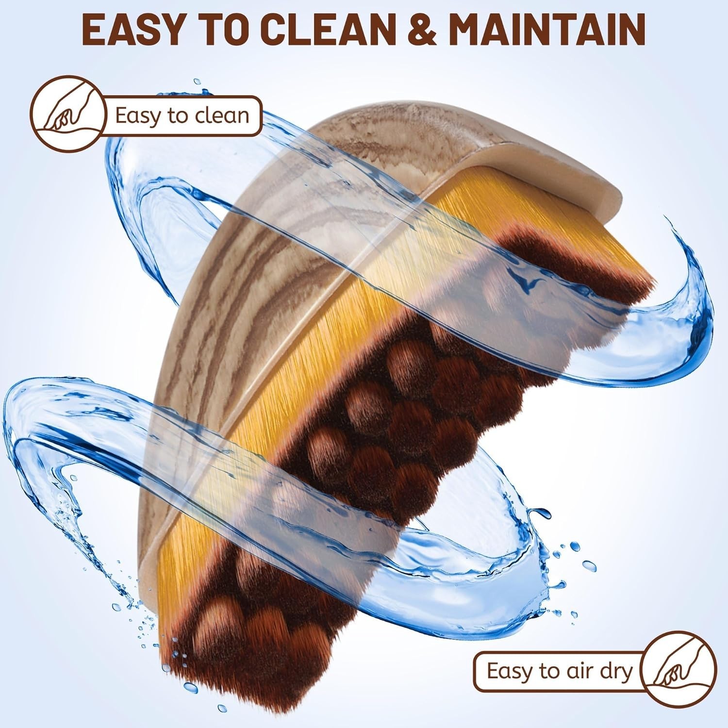 Compact Lymphatic Drainage Brush – Enhance Skin Radiance Anywhere, Anytime