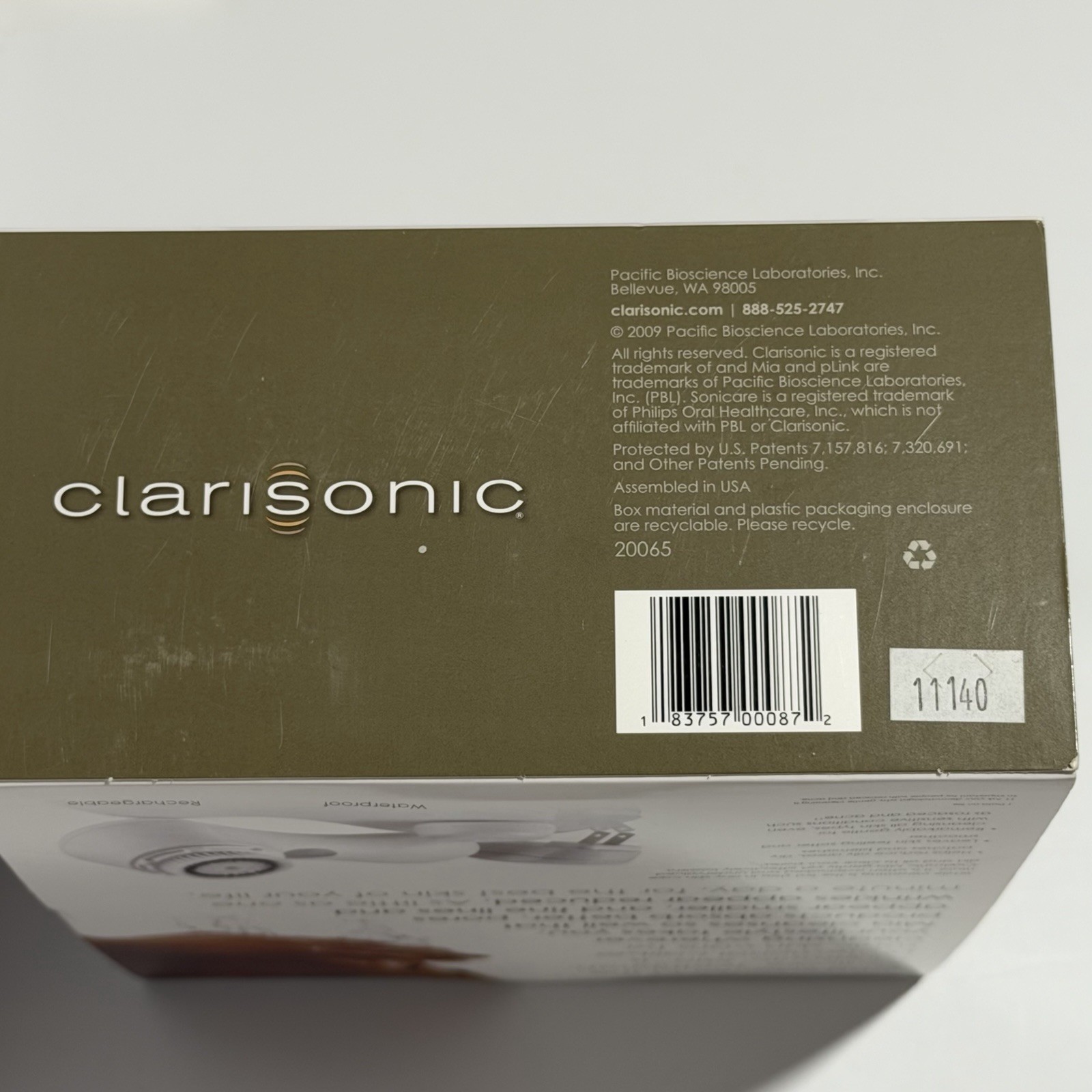 New Open Box Clarisonic Mia 1 Fuchsia FOR PARTS Dead Battery & Charger New Head