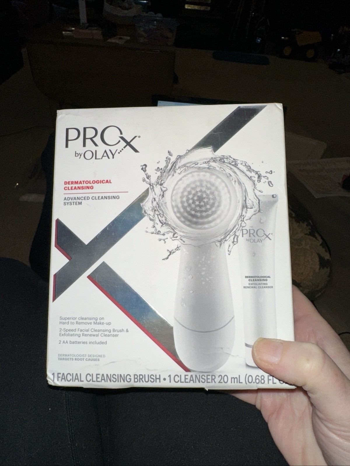 Olay ProX Advanced Facial Cleansing Brush System New Sealed