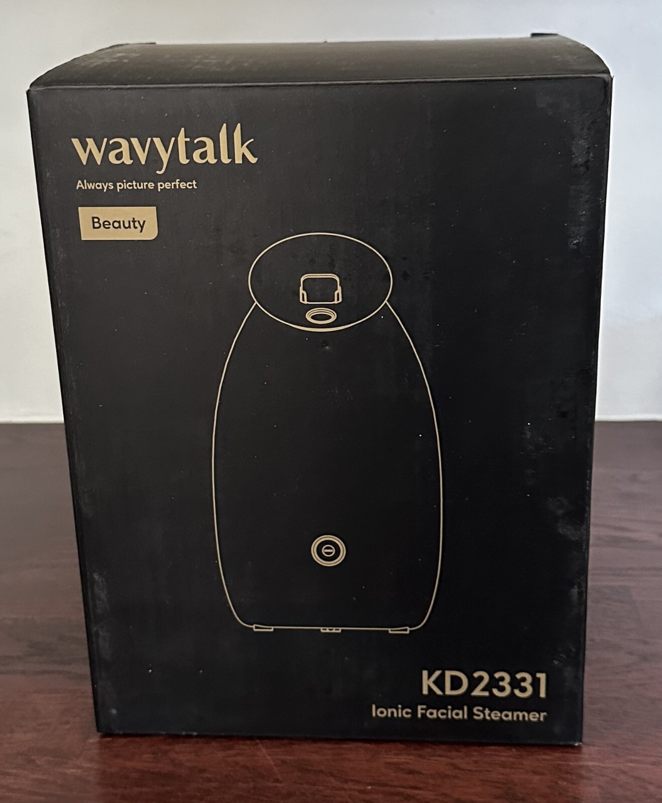 Wavytalk Facial Steamer Nano Ionic, pink Unclogs Pores Hydrating, Warm Mist