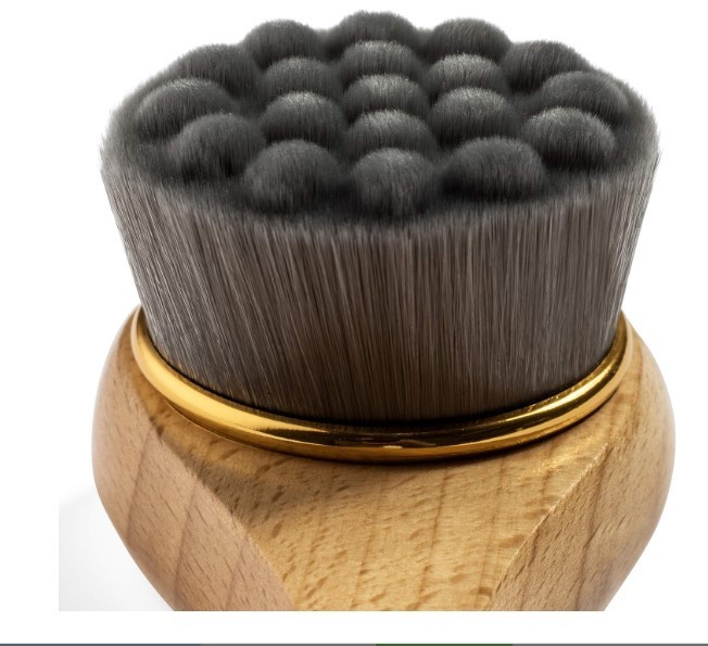 Facial Cleansing Kabuki Brush – Deep Pore Face Scrubber & Cleanser