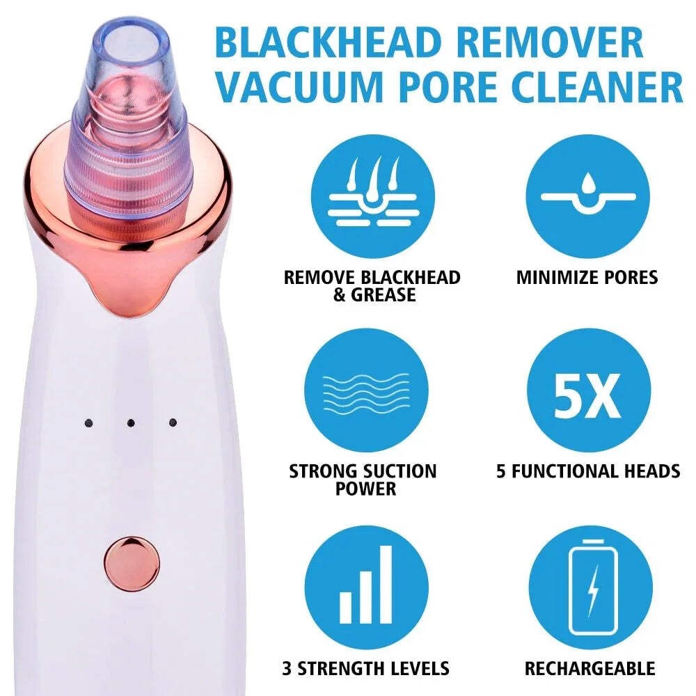 Blackhead Instrument Electric Suction Facial Washing Instrument Beauty Acne Clea