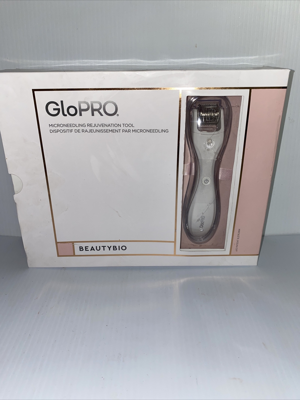BeautyBioscience Classic White GloPRO Tool with Nightly Peptide Serum