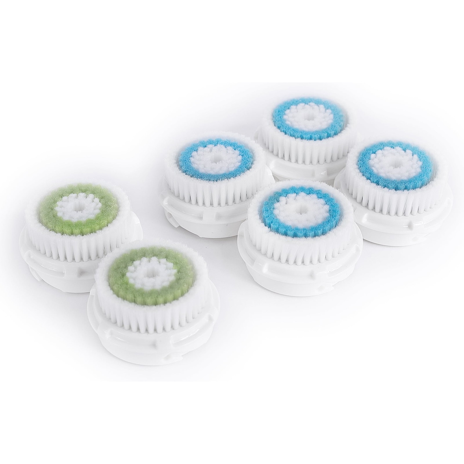 RIGHTFULLY YOURS 4 Deep Pore Plus 2 Acne Brush Heads Fits Clarisonic Mia 2 Pro 6