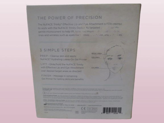 NUFACE TRINITY ATTACHMENT EFFECTIVE LIP AND EYE NWB