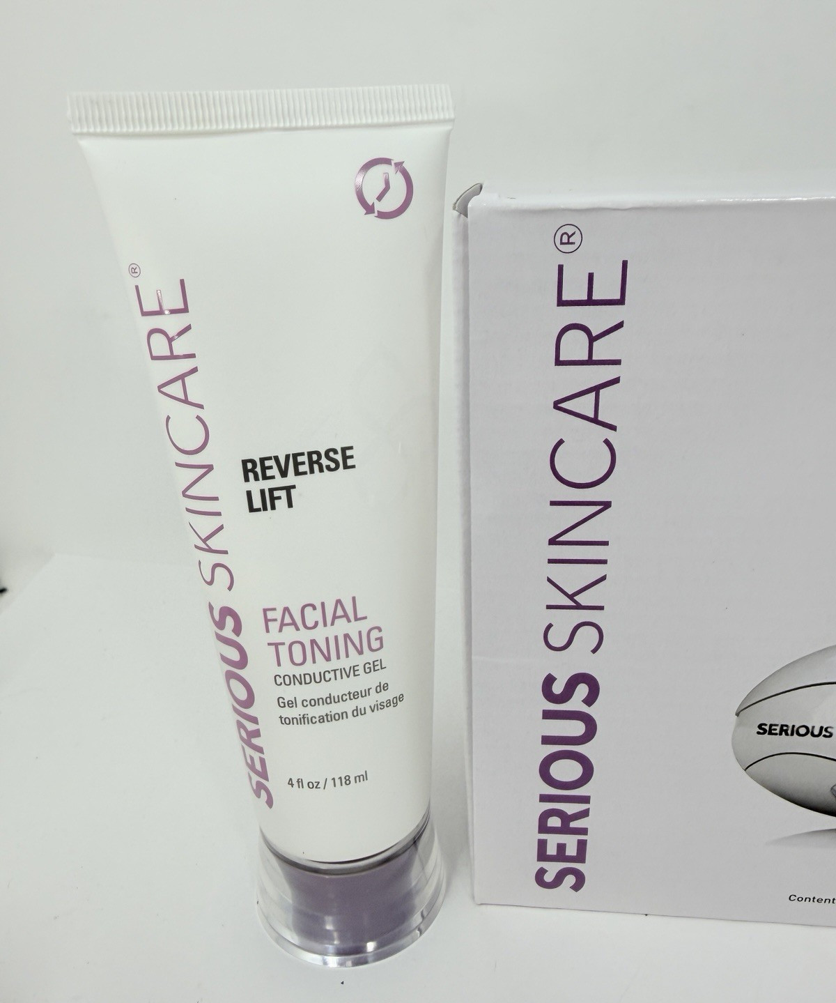 NEW SEALED SERIOUS SKINCARE THE EGG MICROCURRENT+ FACIAL TONING SYSTEM