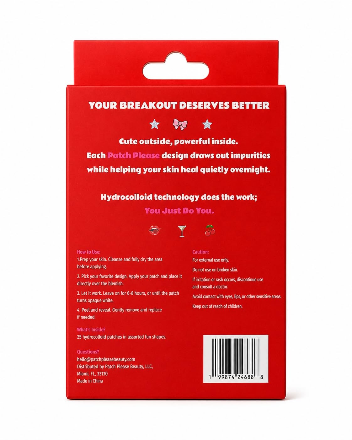 Patch Please Pimple Patches | 5 Y2K Designs | 100% Hydrocolloid Multicolor