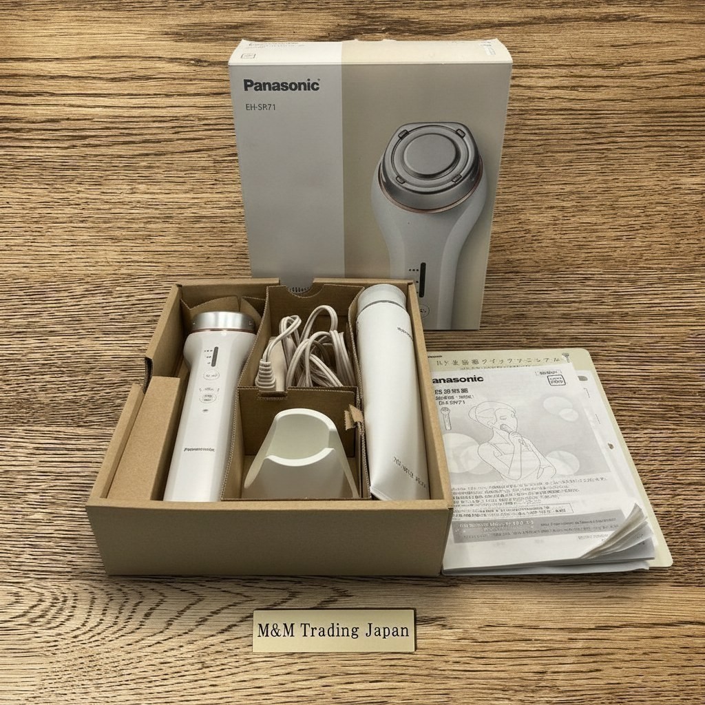 Panasonic EH-SR71 Ultrasonic Facial Beauty Device Boxed Japan Tested