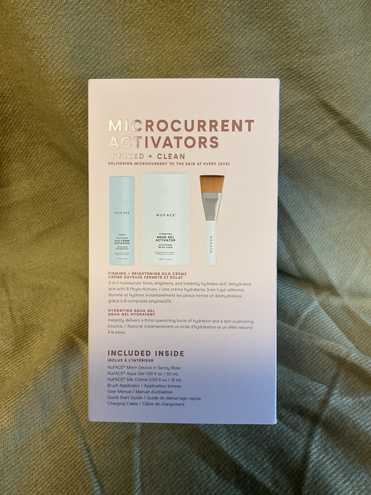 NuFace Mini + Petite Facial Toning Device – New In Box. Pink