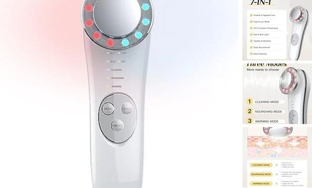 Microcurrent Facial Device Facial Massager Face Roller Tools for Skin Care