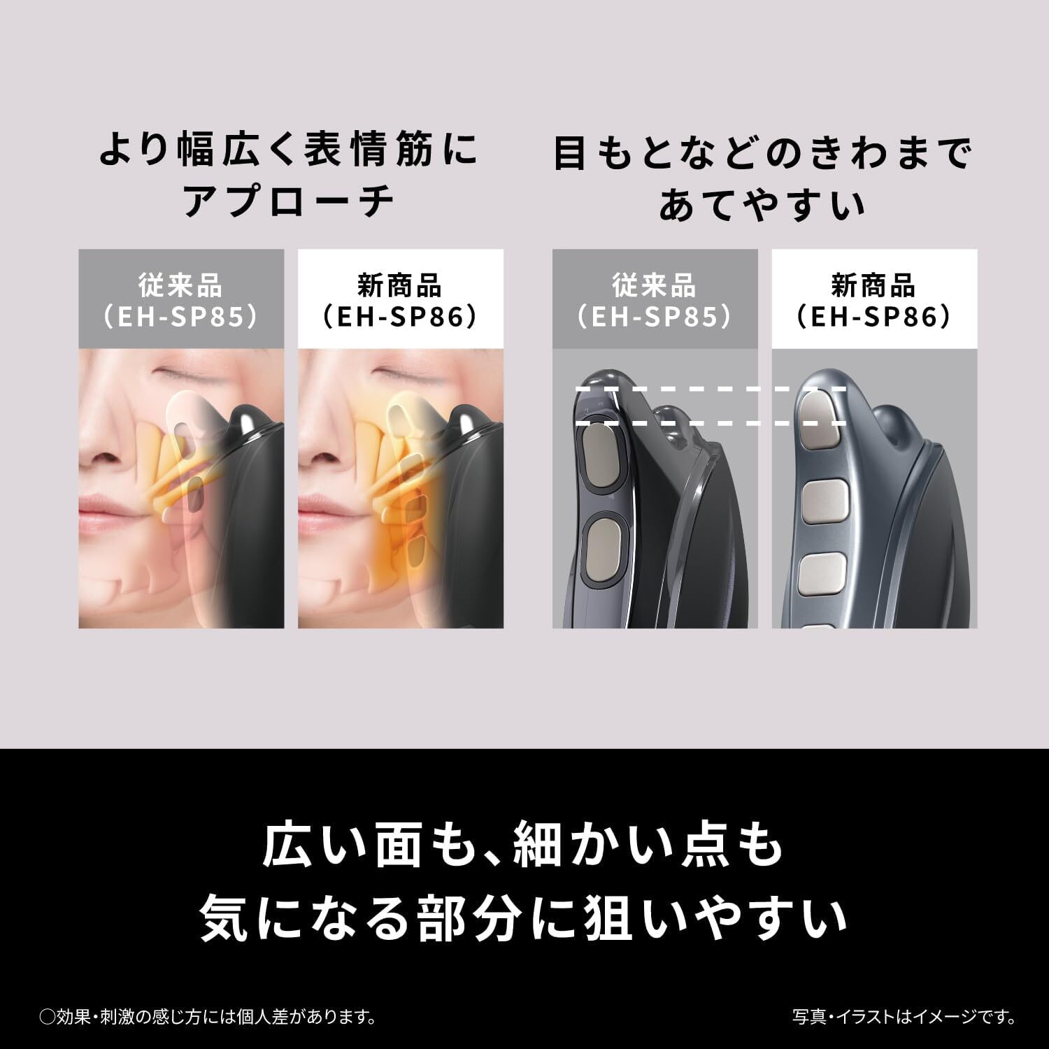 Panasonic Vitalift EH-SP86-K Kassa EMS Beauty Product Facial Facial Massager