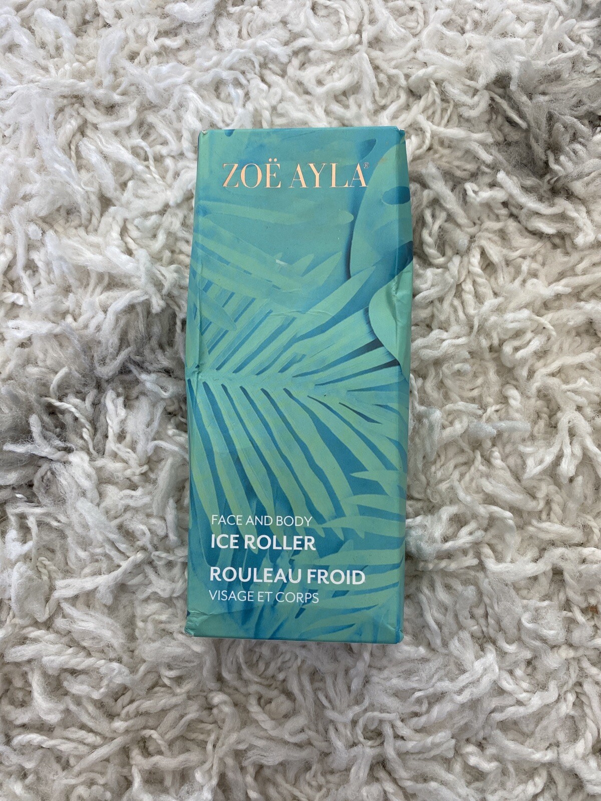 Zoe Ayla Face & Body Ice Roller – New w/ Distressed Box
