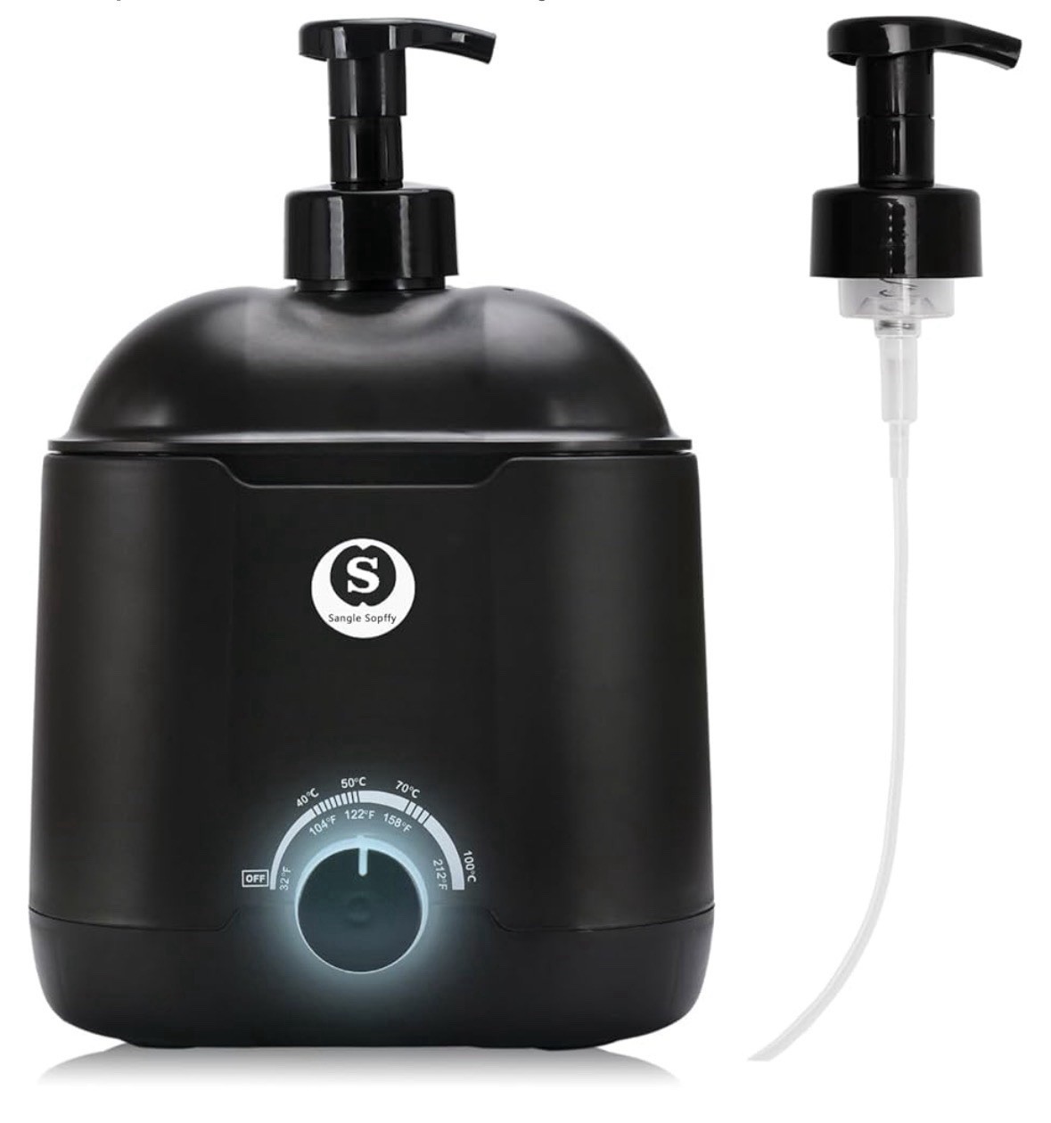 SANGLE SOPFFY Hot Lather Machine,Shaving Cream Warmer for Men 800ML