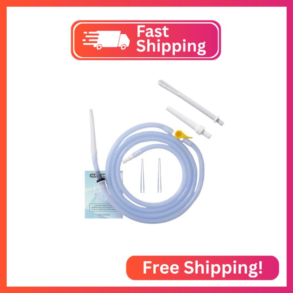 Enema Kit Replacement Part Silicone Enema Hose Colon Cleansing Accessories