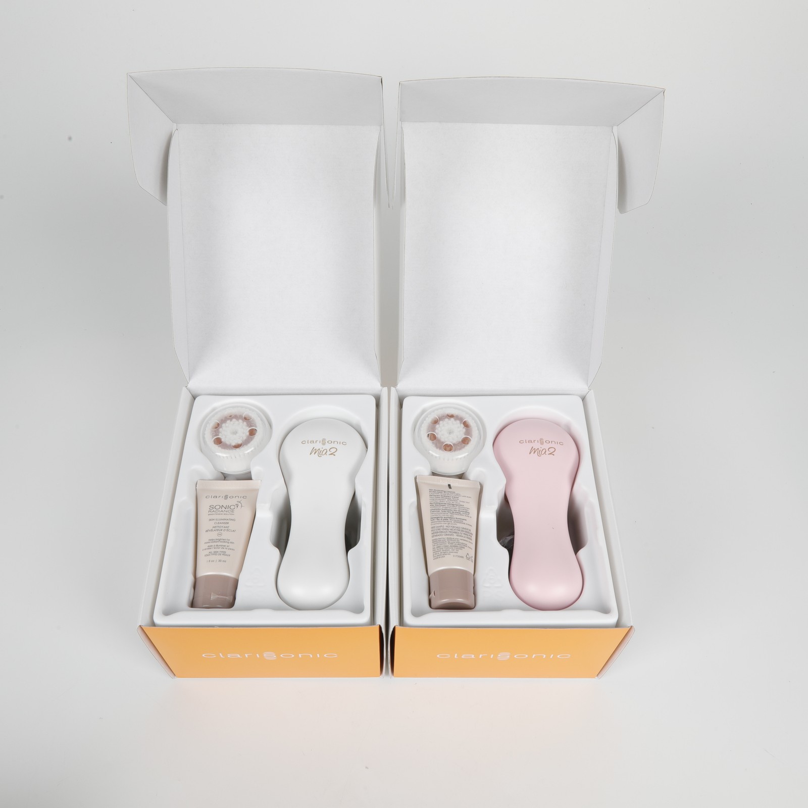 NEWE 2 Speeds White Clarisonic Mia 2 Sonic Facial Skin Cleansing Brush System US